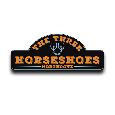 The Three Horseshoes logo